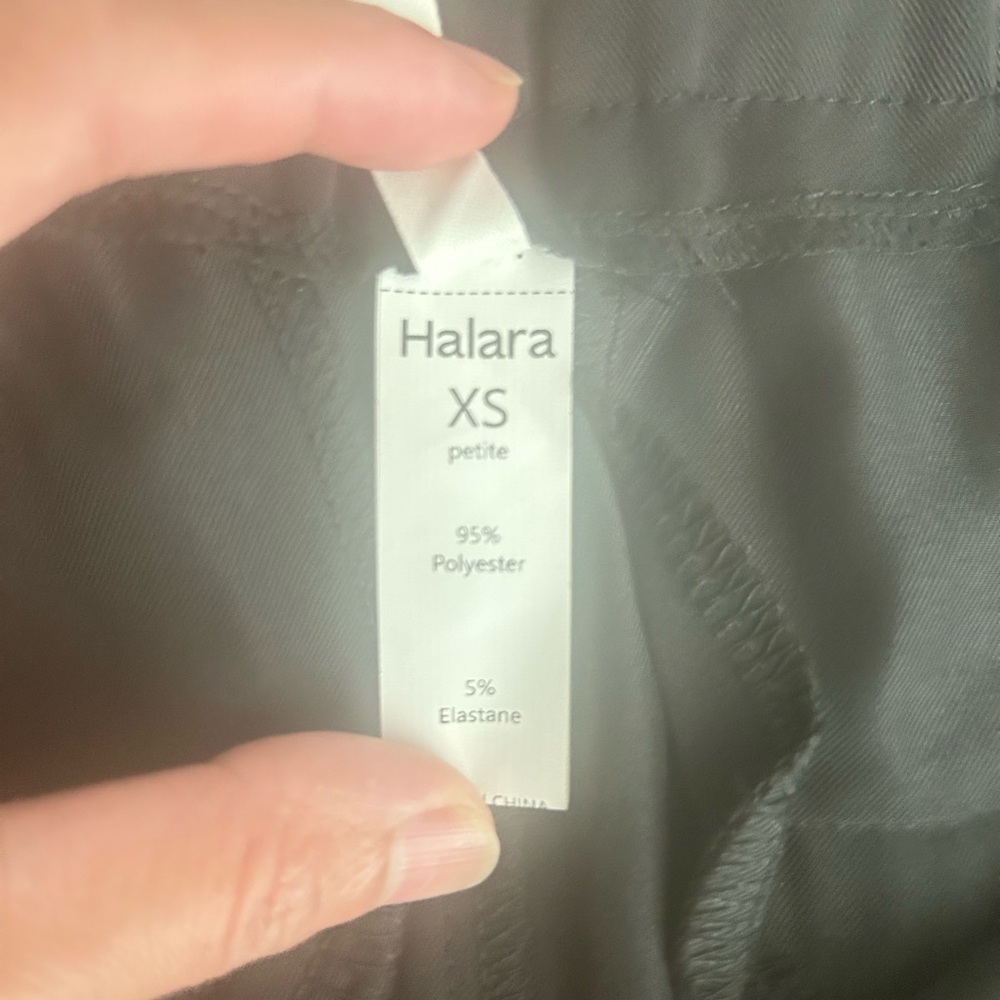 HALARA Women’s Black Work Pants, Size XS Petite, NWOT - Picture 7 of 10